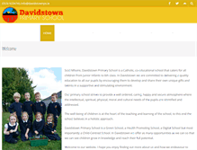 Tablet Screenshot of davidstownps.ie